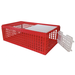 Přepravní box na drůbež B2 – 2 dvířka, 95,5x57x32,5 cm